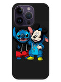 stitch and mickey mouse iPhone 14 Pro Case OV2338