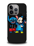 stitch and mickey mouse iPhone 16 Pro Max Case