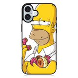 simpsons iPhone 16 Plus Case QC2564