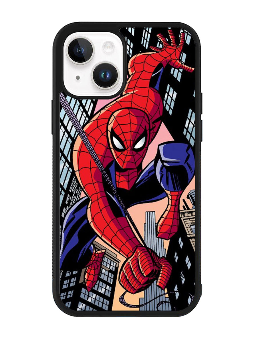spiderman iPhone 14 Plus Case QC2443