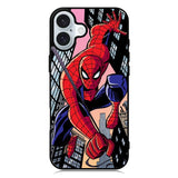 spiderman iPhone 16 Plus Case QC2443
