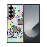 pusheen cat Samsung Galaxy Z Fold 7 5G Case OV1691