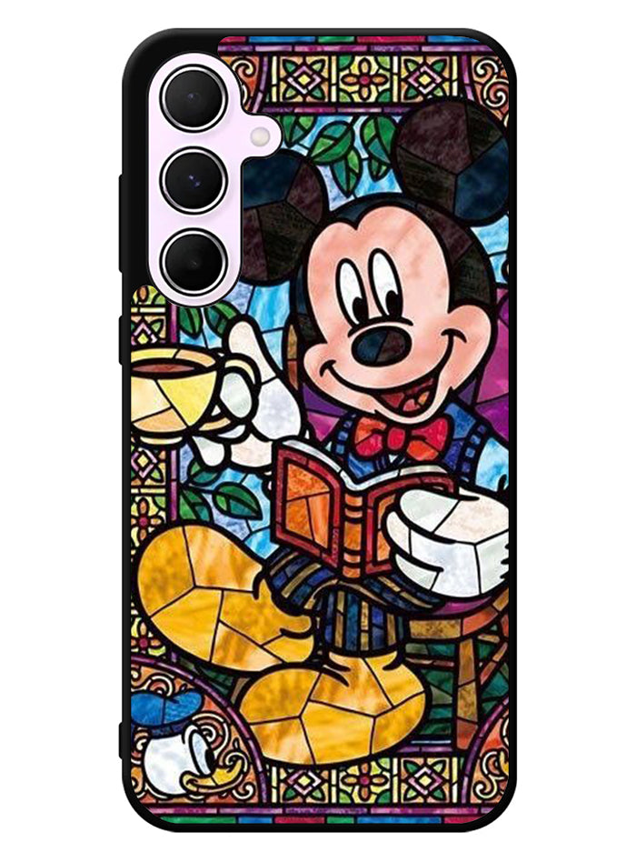 Stained Glass Disney Samsung Galaxy A35 5G Case