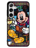 Stained Glass Disney Samsung Galaxy S24 5G Case