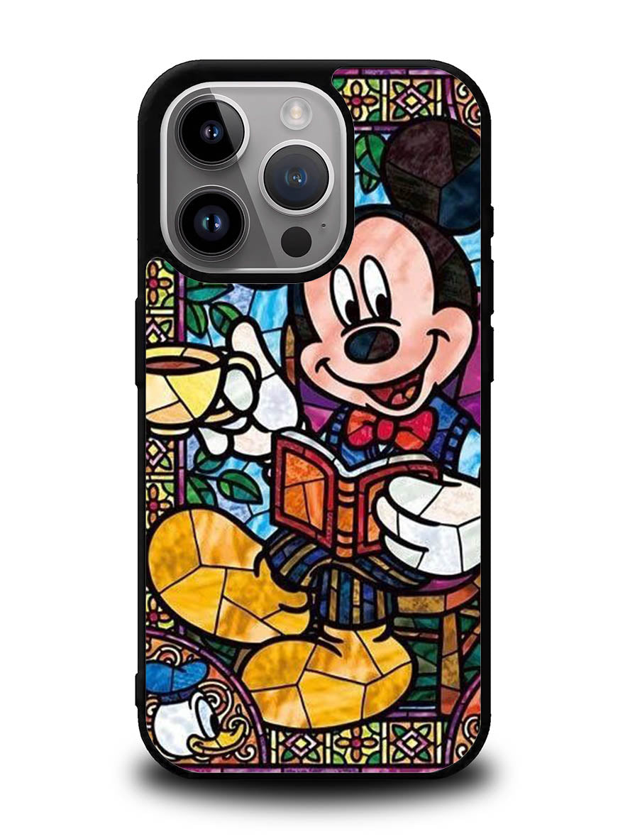 Stained Glass Disney iPhone 15 Pro Case