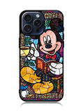 Stained Glass Disney iPhone 15 Pro Case OV1702