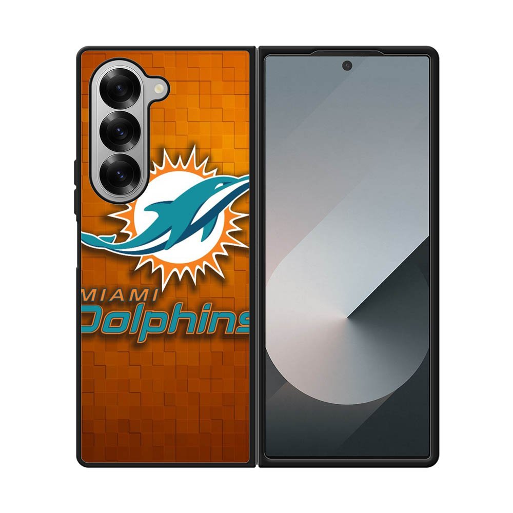 miami dolphins Samsung Galaxy Z Fold 7 5G Case QC3338