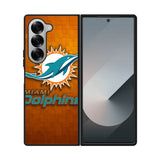 miami dolphins Samsung Galaxy Z Fold 7 5G Case QC3338