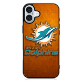 miami dolphins iPhone 16 Plus Case QC3338