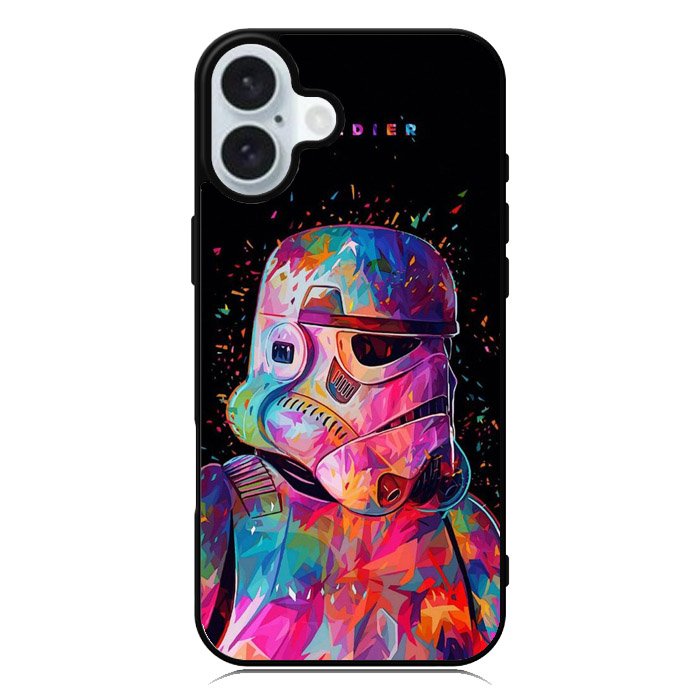 Stormtrooper iPhone 16 Plus Case