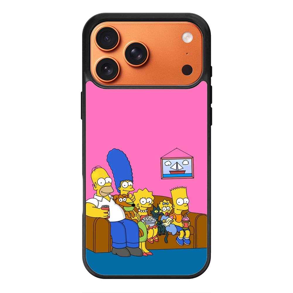 simpsons iPhone 17 Pro Max Case QC7362