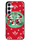 mickey and minnie christmas Samsung Galaxy A35 5G Case