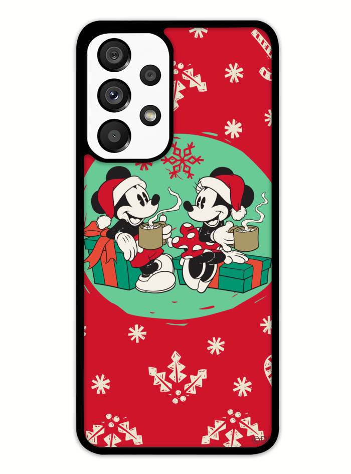 mickey and minnie christmas Samsung Galaxy A53 5G Case