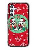 mickey and minnie christmas Samsung Galaxy A54 5G Case