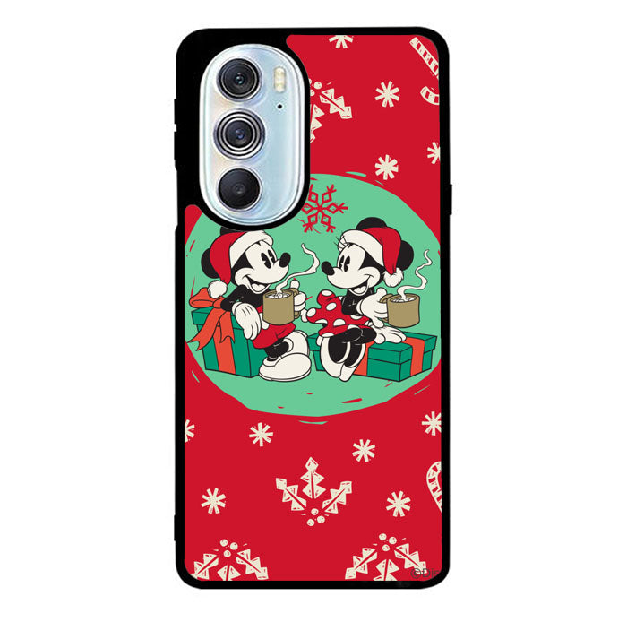 mickey and minnie christmas Motorola Moto Edge 2022 Case