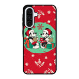 mickey and minnie christmas Samsung Galaxy A56 Case OV6540