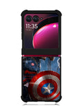 Captain America Motorola Moto Razr Plus 2023 , Moto Razr+ 2023 Case OV1716