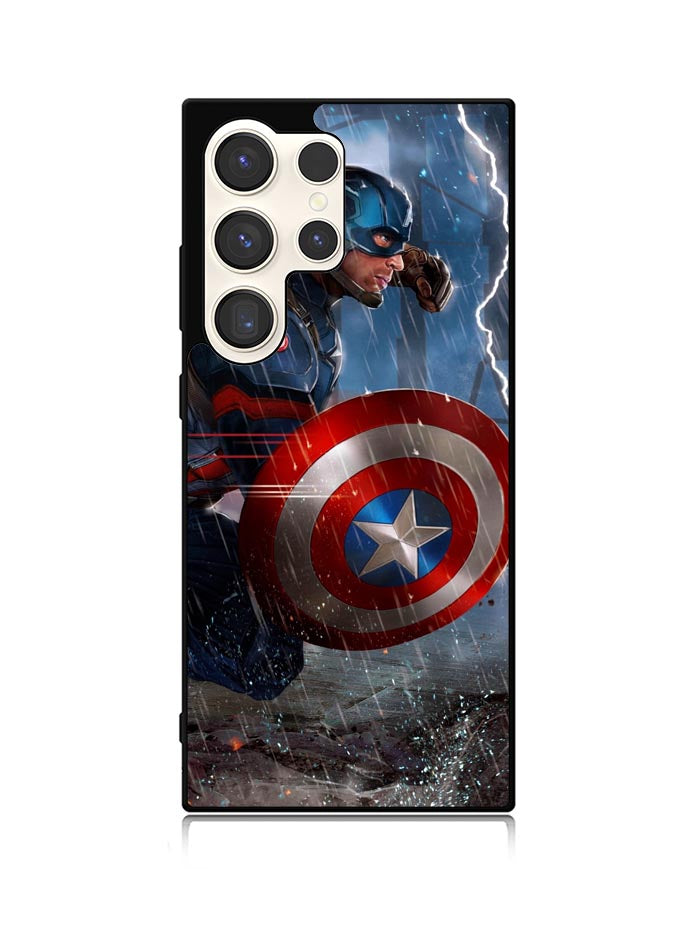 Captain America Samsung Galaxy S23 Ultra 5G Case QC1716