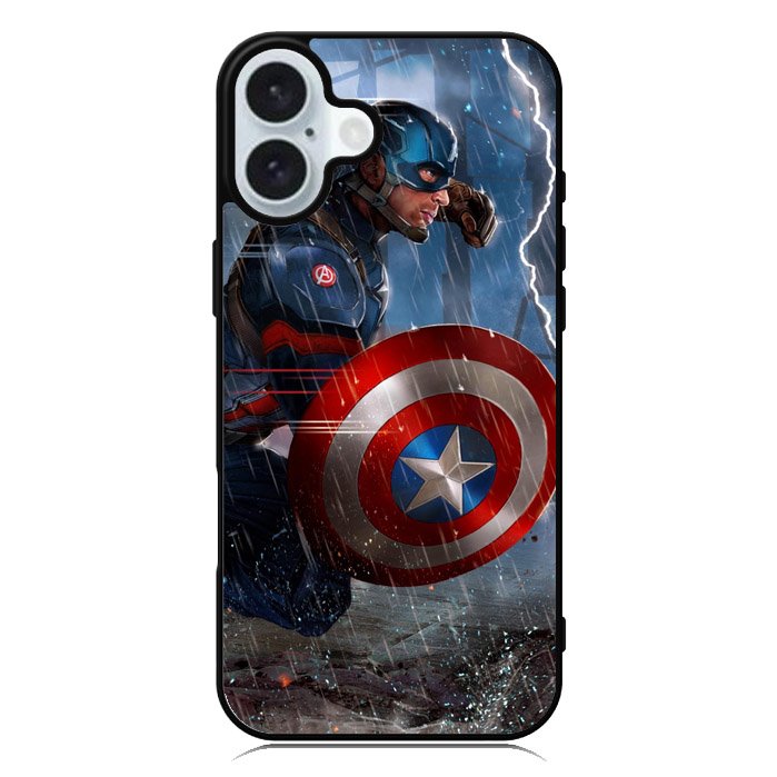 Captain America iPhone 16 Plus Case QC1716