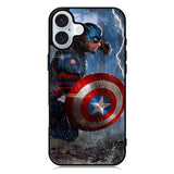 Captain America iPhone 16 Plus Case QC1716