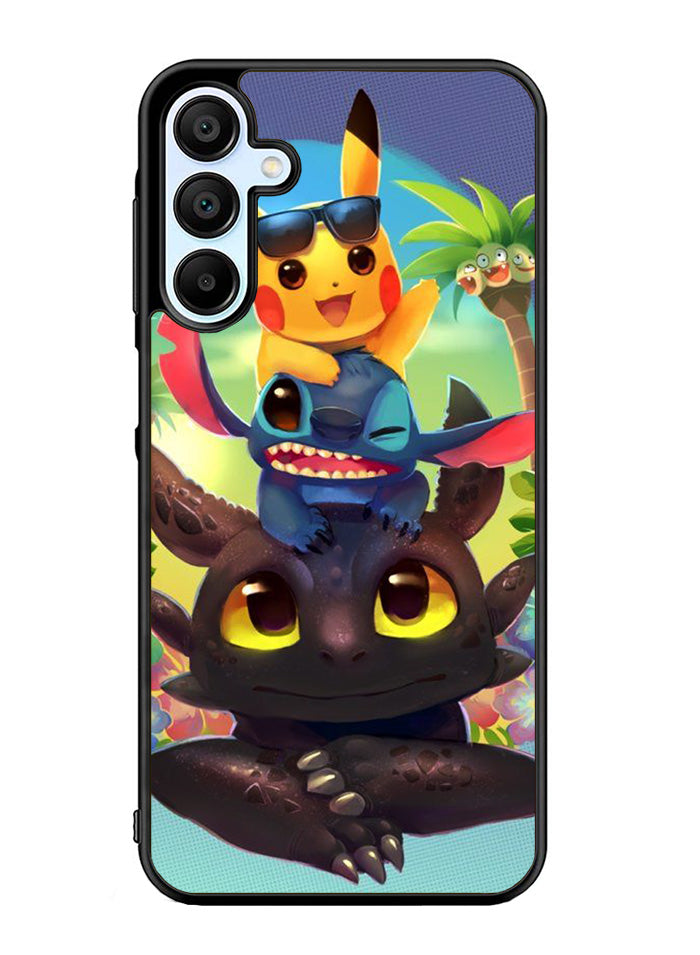 toothless and pikachu Samsung Galaxy A15 5G Case OV1723