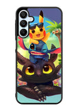 toothless and pikachu Samsung Galaxy A35 5G Case OV1723