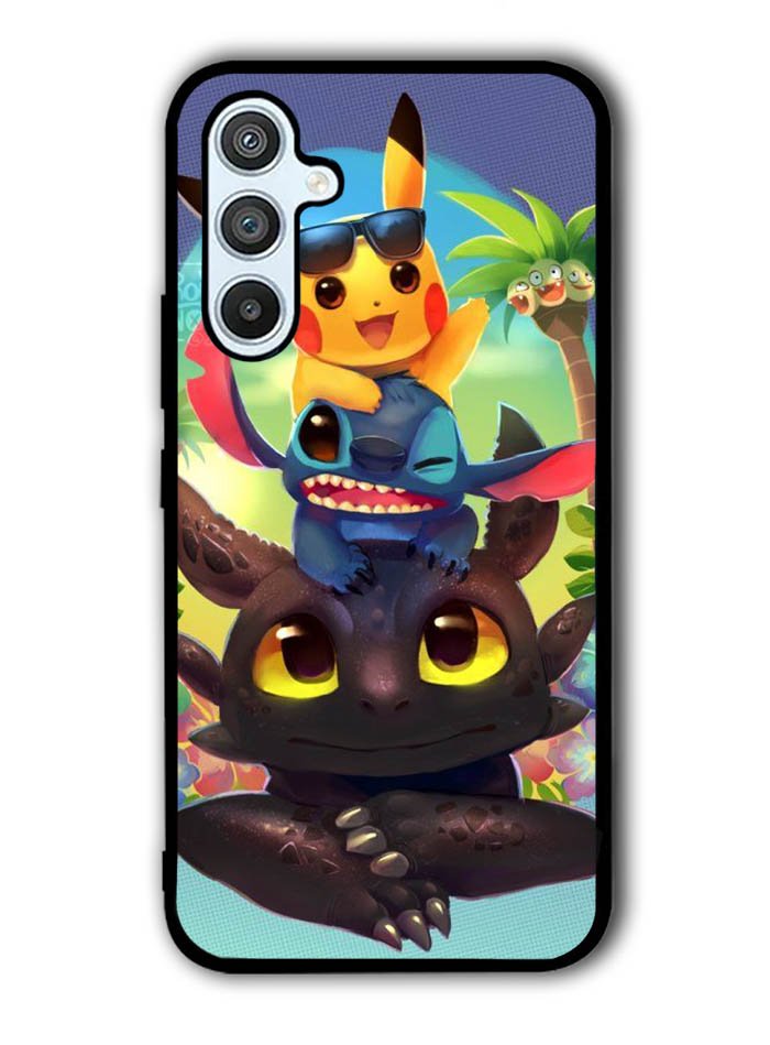 toothless and pikachu Samsung Galaxy A54 5G Case OV1723
