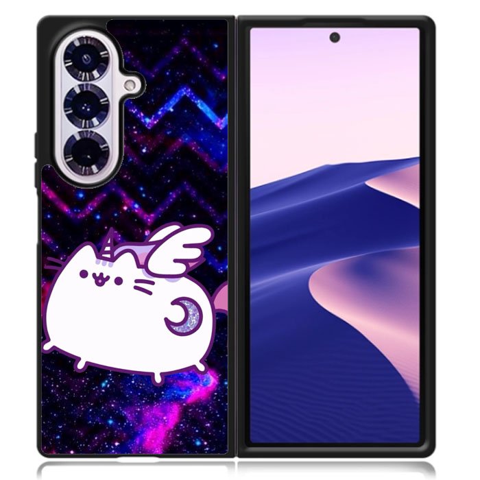 pusheen cat Samsung Galaxy Z Fold 7 Case OV1731