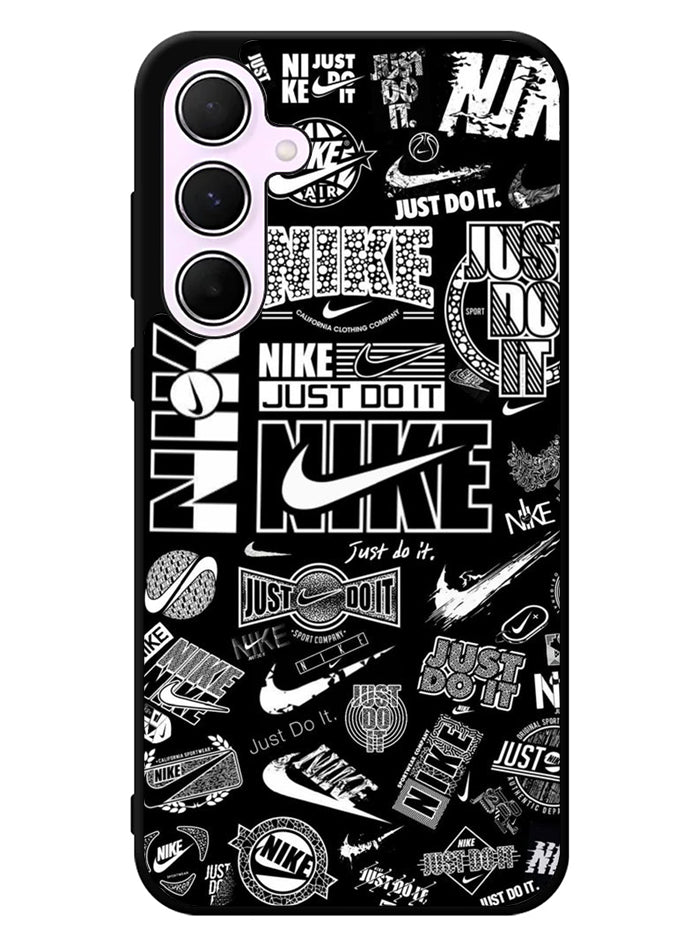 brand sticker Samsung Galaxy A55 5G Case