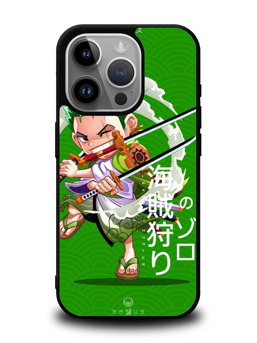 zoro one piece iPhone 14 Pro Case QC7340