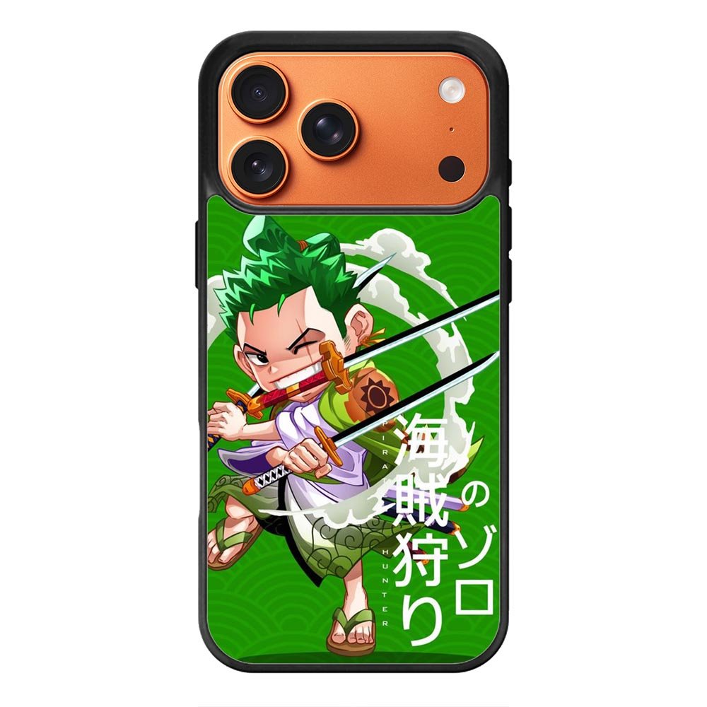 zoro one piece iPhone 17 Pro Case QC7340
