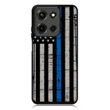 Blue Line Flag Motorola Moto G 5G 2025 Case OV7287