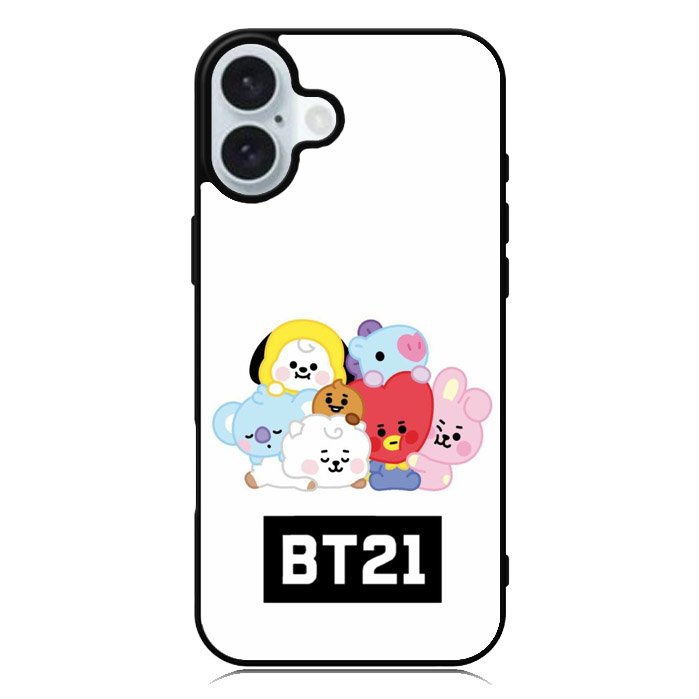 BT21 iPhone 16 Plus Case QC7292