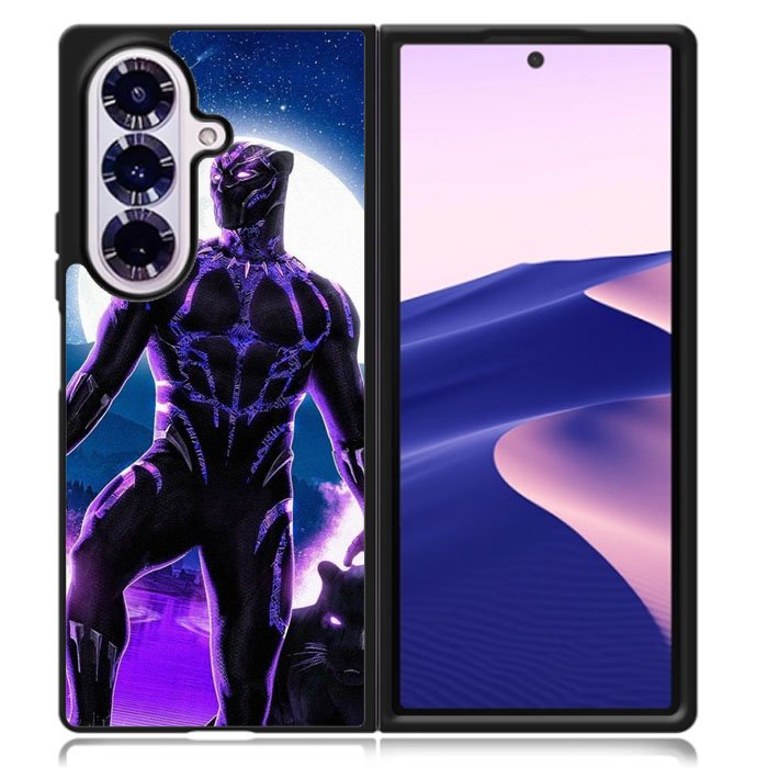 Black Panther Samsung Galaxy Z Fold 7 Case OV7263