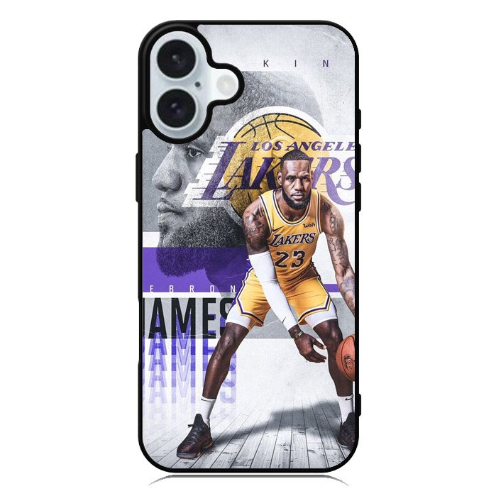 los angeles lakers iPhone 16 Plus Case QC3464
