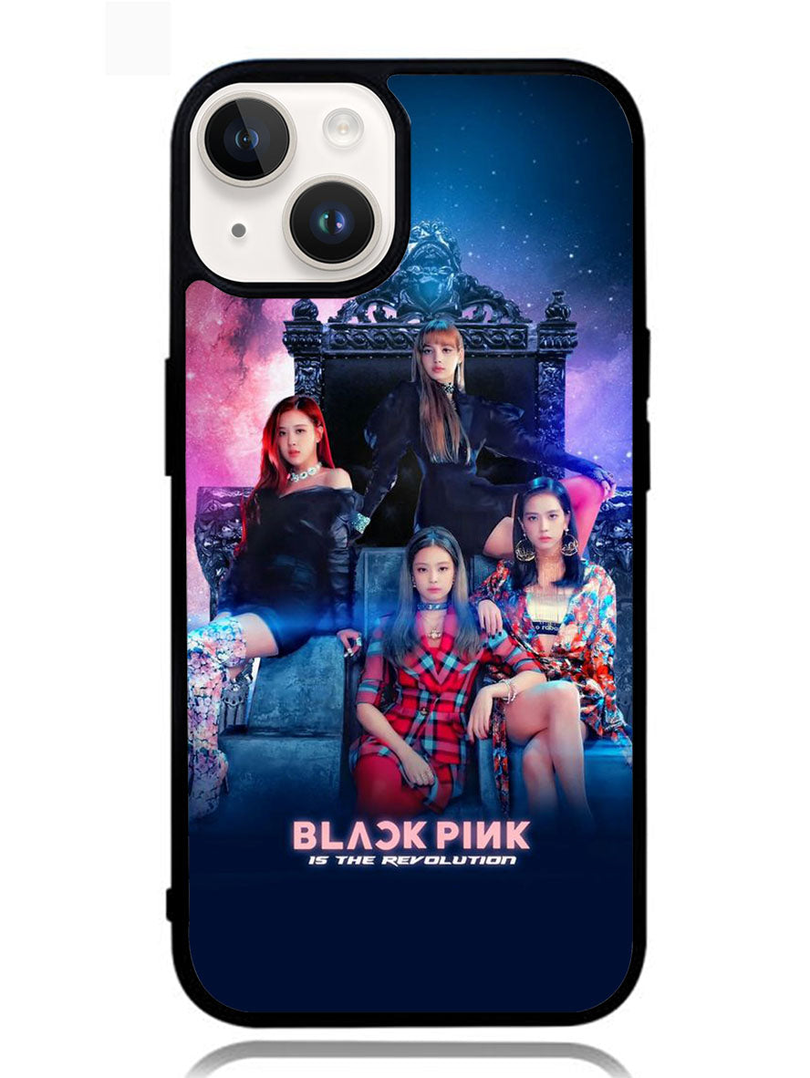 black pink WGoogle iPhone 14 Case OV1734