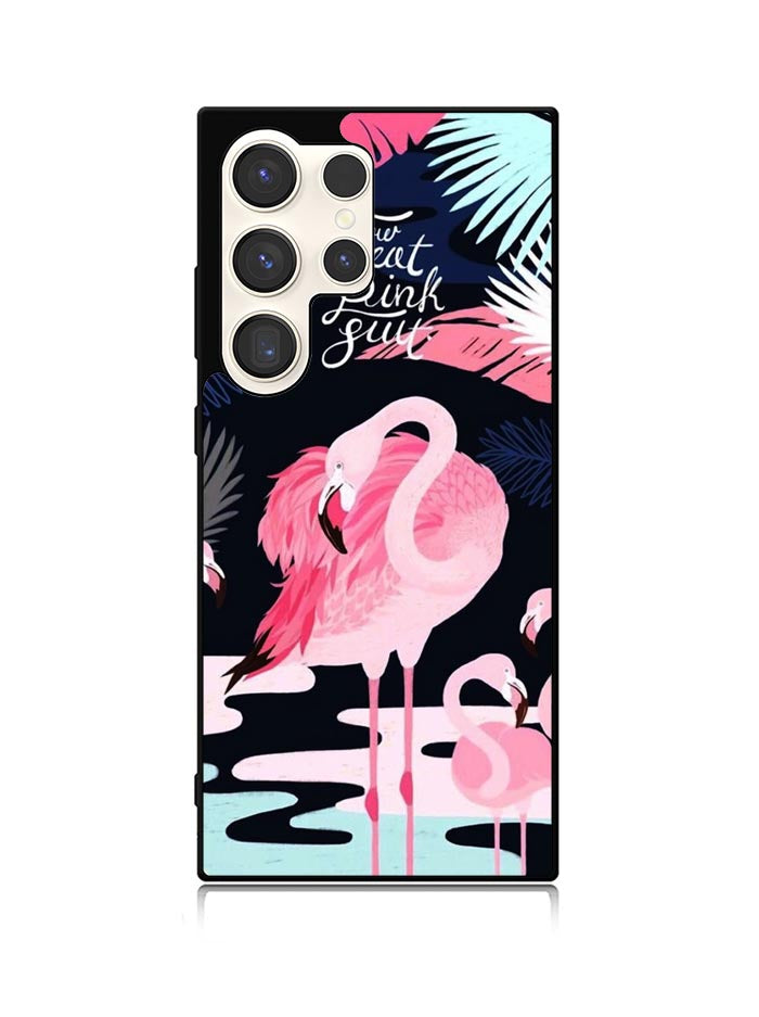 flamingo WSamsung Galaxy S23 Ultra 5G Case QC1741