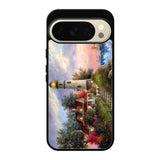 Lighthouse On Hill art Google Pixel 10 Pro Case