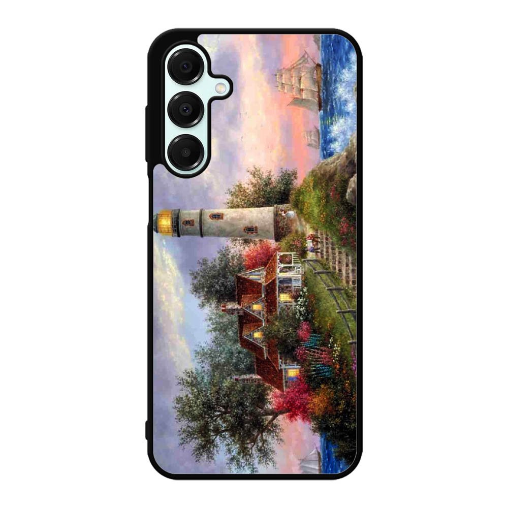 Lighthouse On Hill art Samsung Galaxy A16 Case OV2491