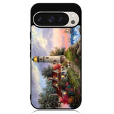 Lighthouse On Hill art Google Pixel 9 Pro XL Case