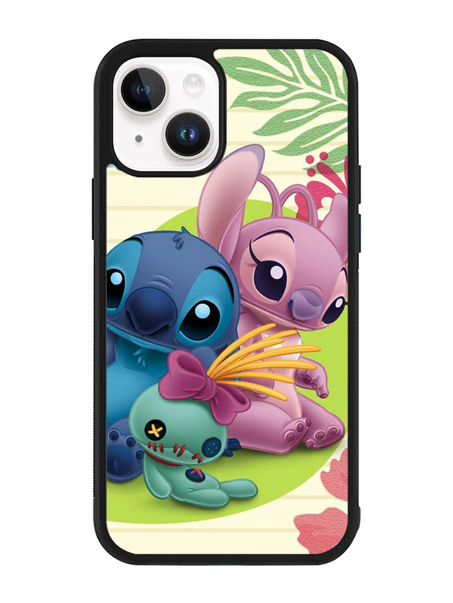 stitch and angel WALLPAPER iPhone 15 Plus Case OV2337
