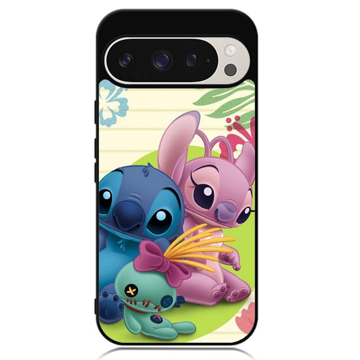 stitch and angel WALLPAPER Google Pixel 9 Pro XL Case OV2337