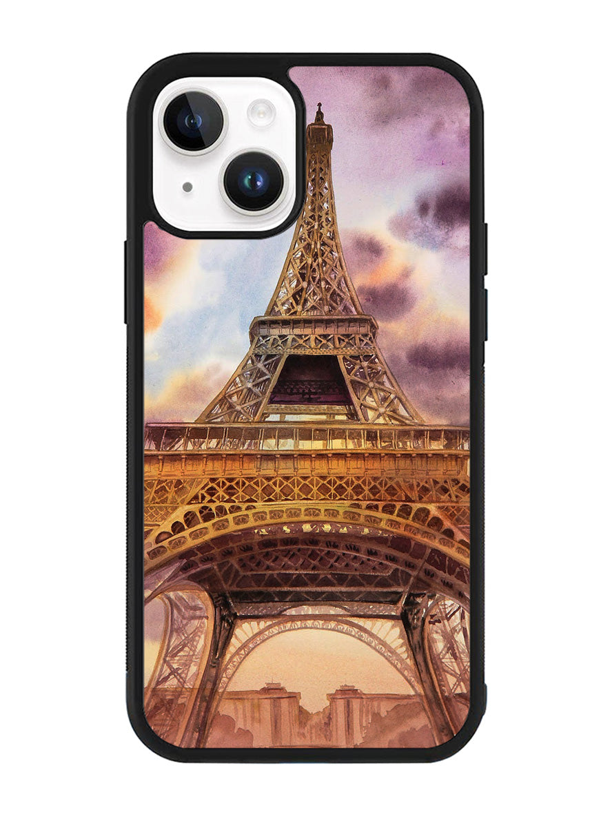 Eiffel Painting of Paris iPhone 15 Case OV1767