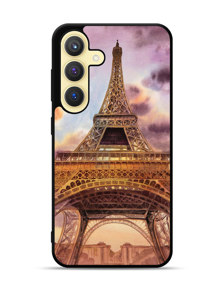 Eiffel Painting of Paris Samsung Galaxy S25 Plus 5G , Samsung Galaxy S25+ 5G Case OV1767