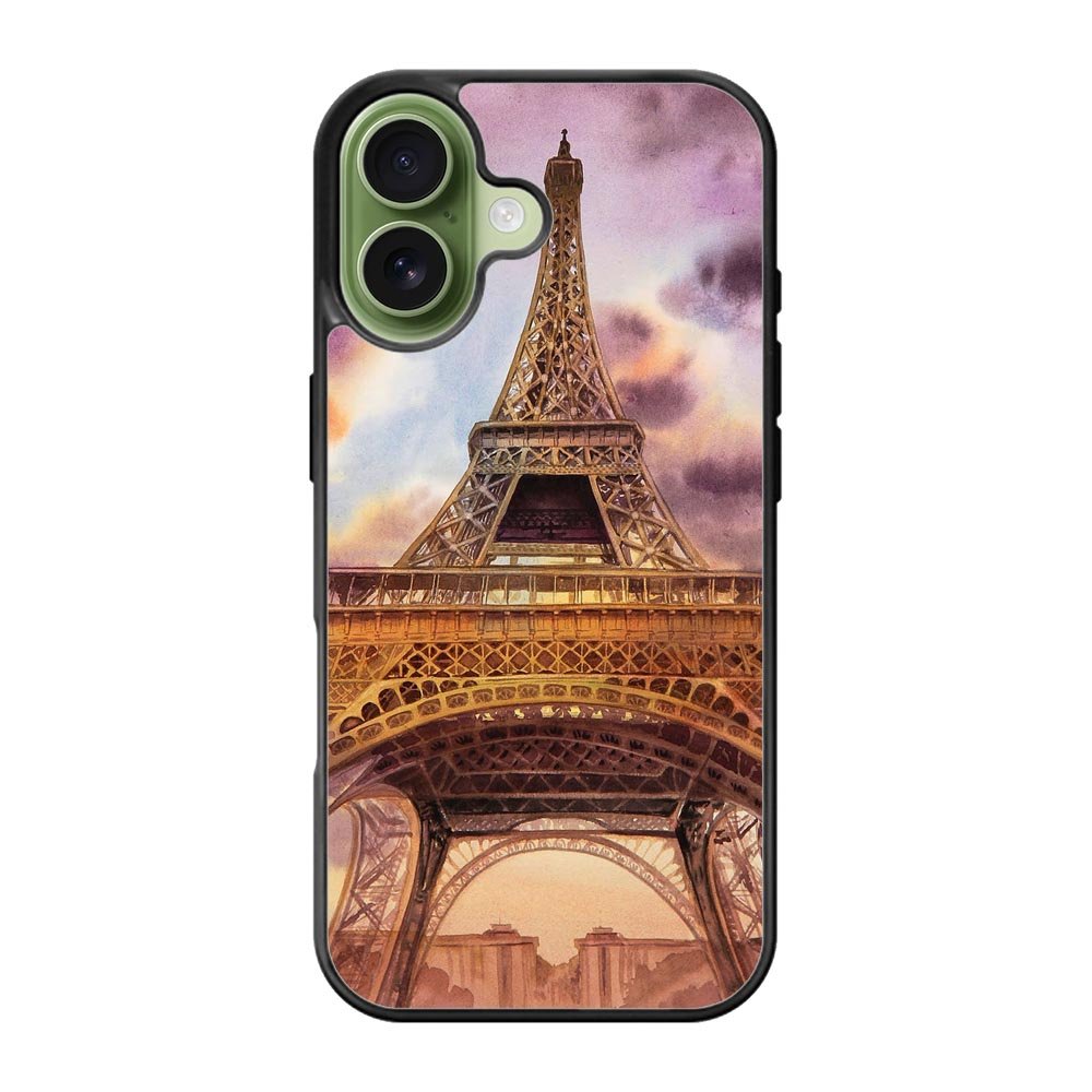 Eiffel Painting of Paris iPhone 17 Case OV1767