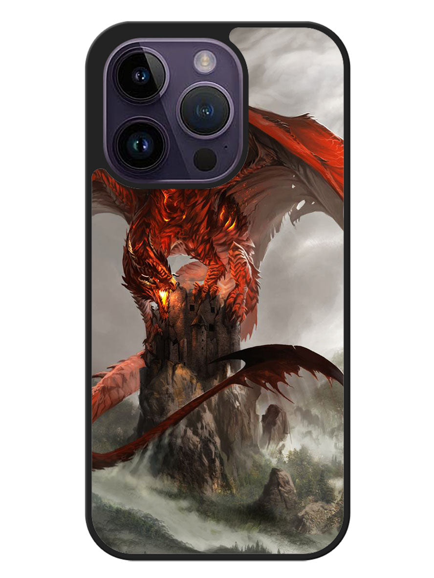 red dragon Wallpaper Google iPhone 14 Pro Max Case OV1768