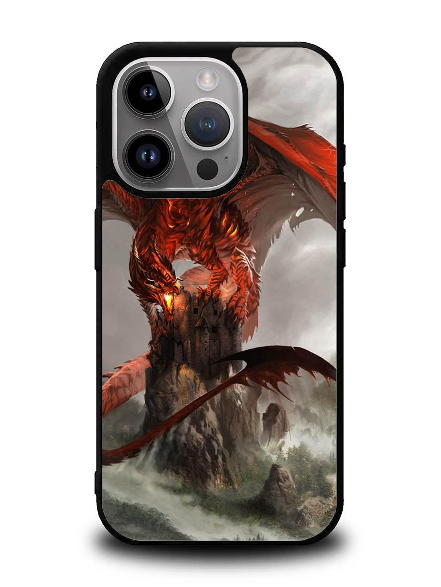 Red Dragon Wallpaper iPhone 16 Pro Case