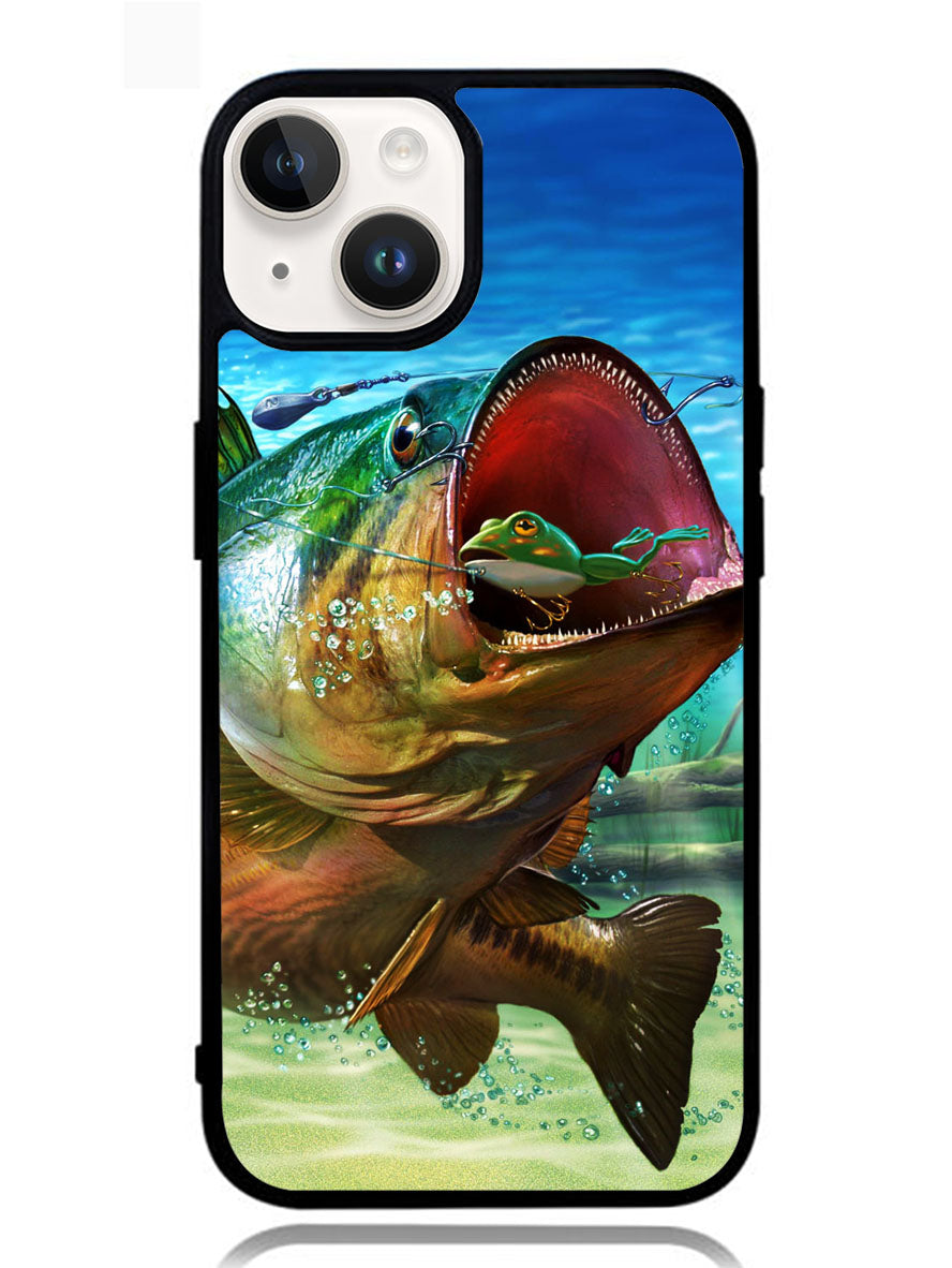 Bass Fishing iPhone 14 Case OV2304