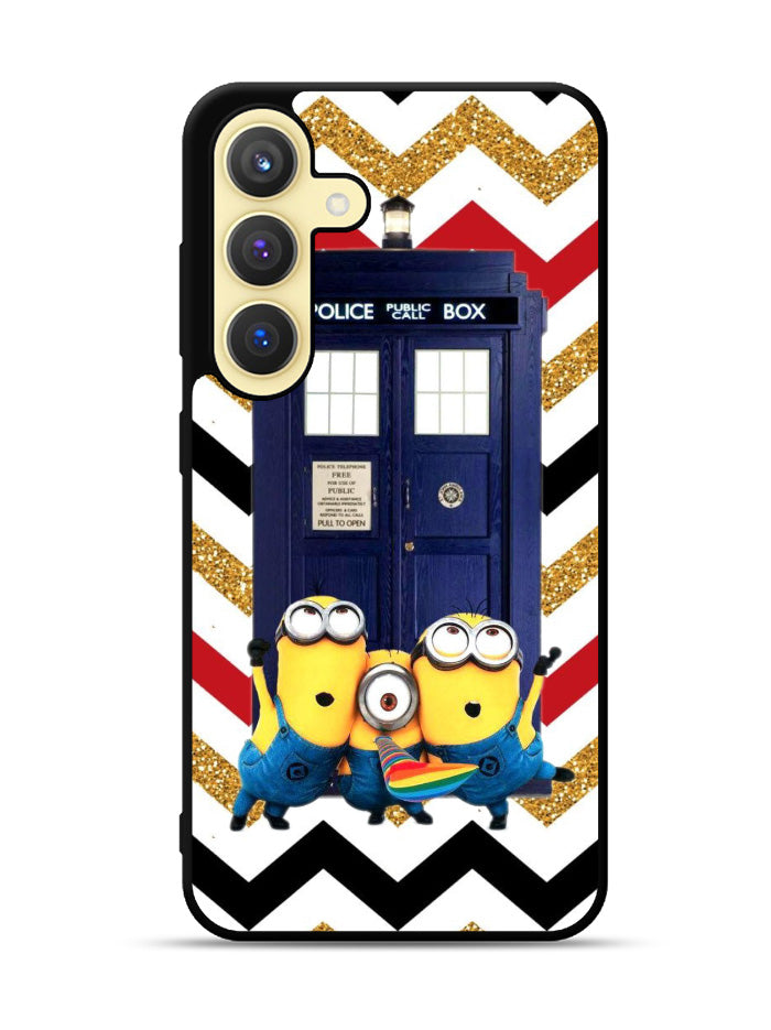 Despicable Me Minions BOX POLICE Samsung Galaxy S25 5G Case OV1775