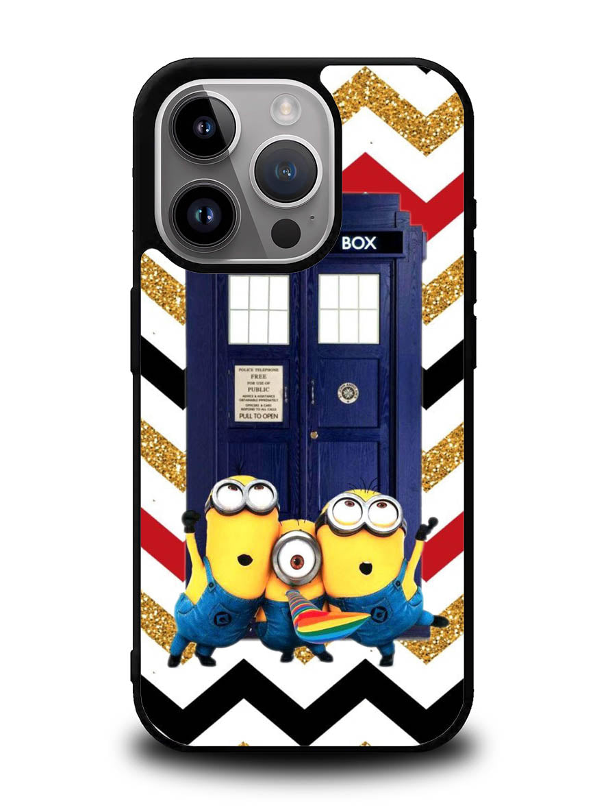 Despicable Me Minions BOX POLICE iPhone 14 Pro Case QC1775